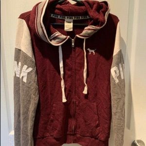 PINK Victoria’s Secret zip up hoodie